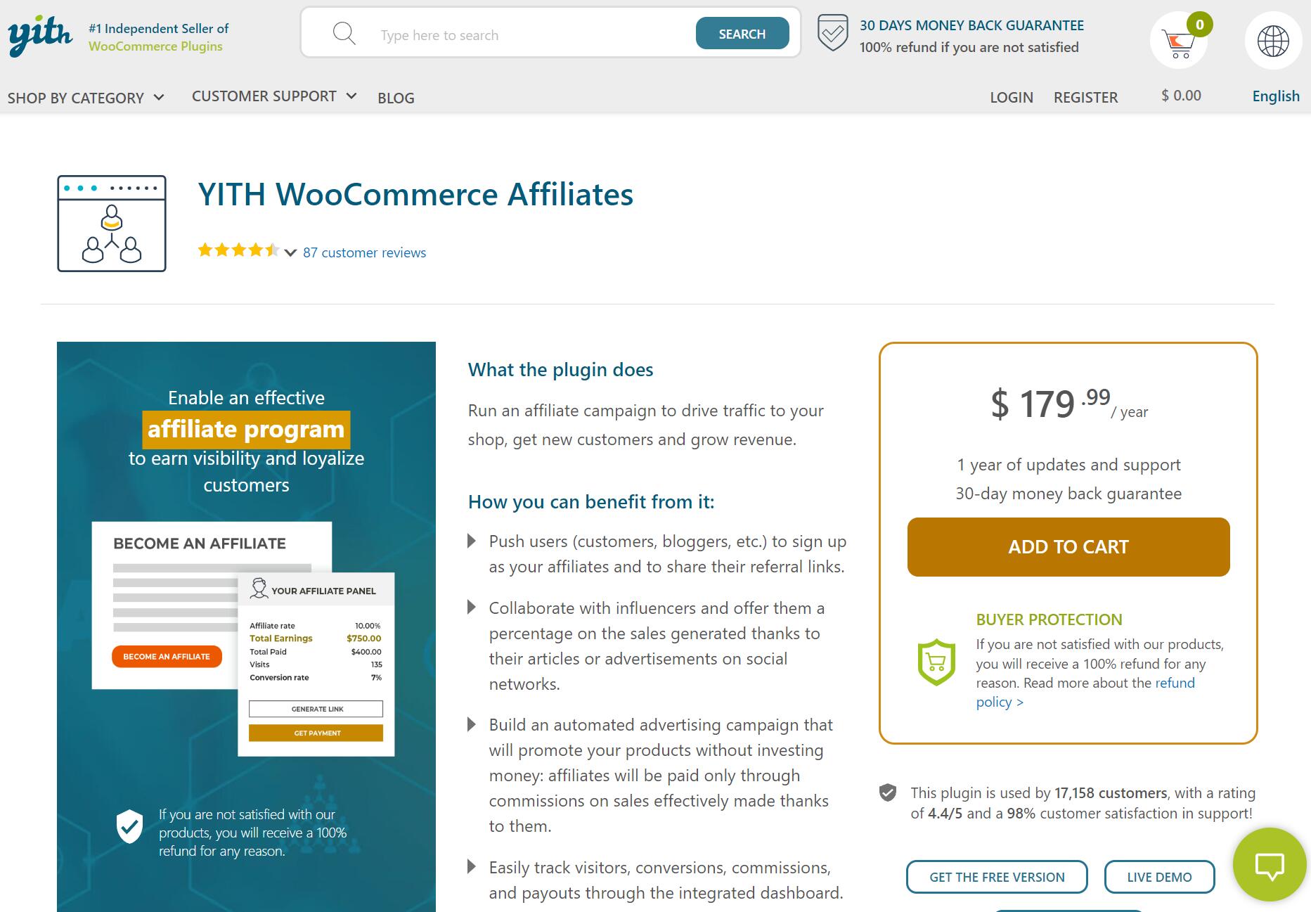 Yith woocommerce affiliates